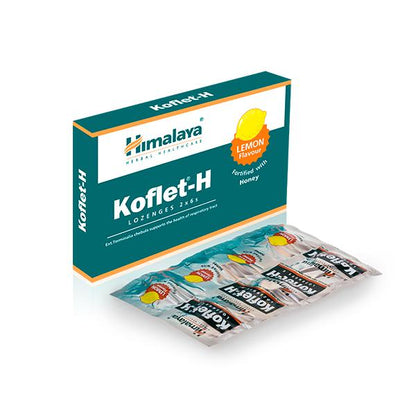 Pastillas Koflet para Garganta de Naranja 12 Uds Himalaya