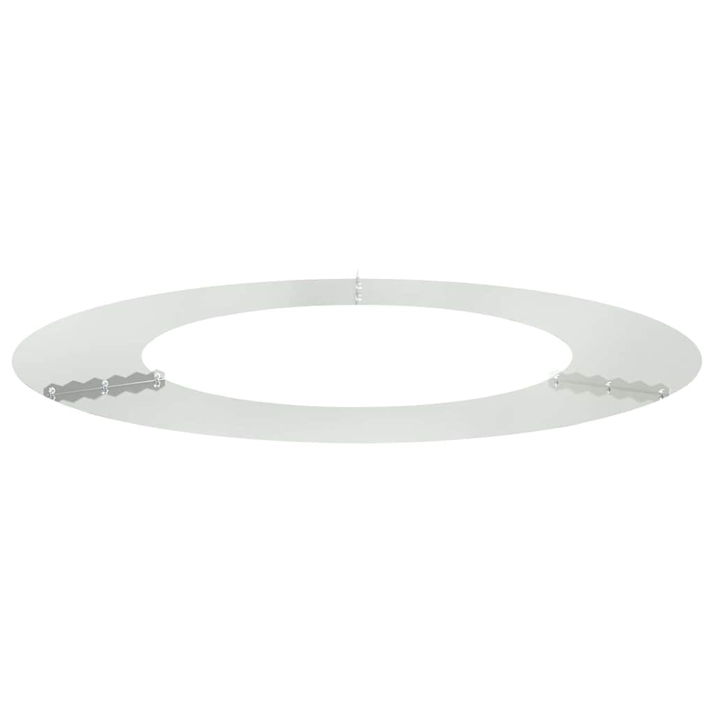 Adecuado Para Anillos De Árbol Plano 5 Pcs Plateado Ø50 / 80 Cm_3