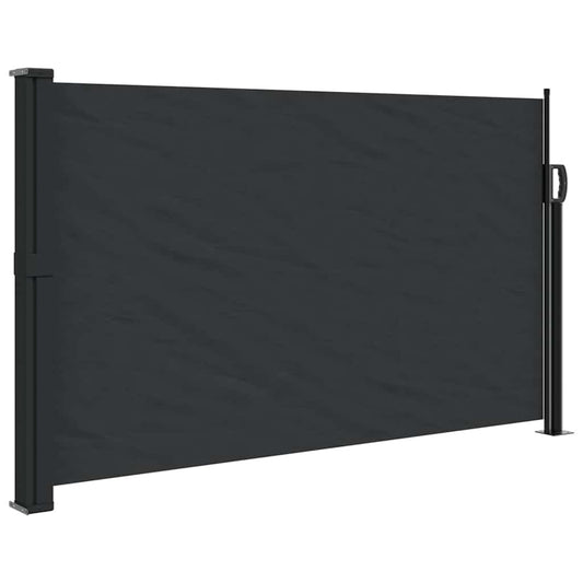 Vidaxl Toldo Lateral Retráctil Negro 120x500 Cm_0