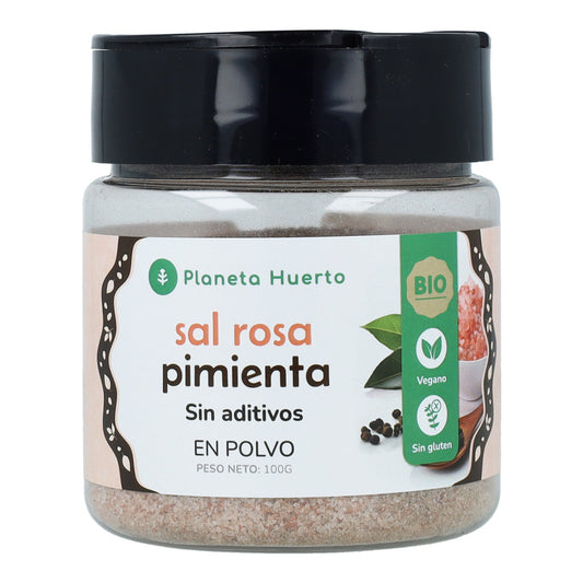 Sal Rosa + Pimienta Bio ECO Planeta Huerto 100g
