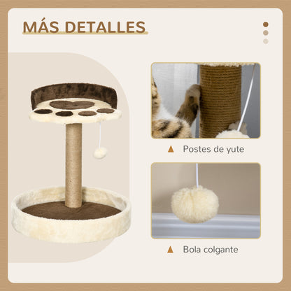 Pawhut Árbol Rascador Para Gatos_4