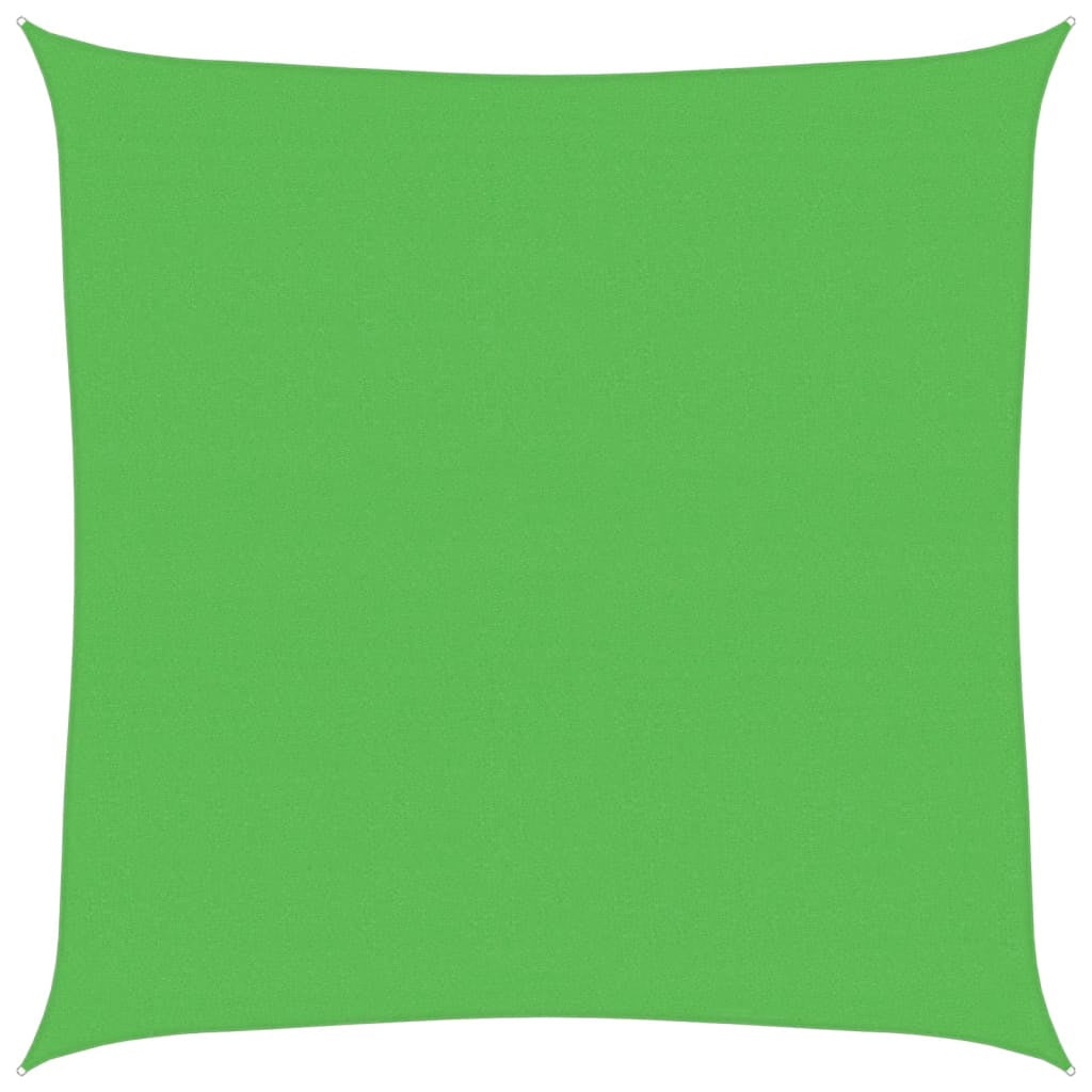 Vidaxl Toldo De Vela Hdpe Verde Claro 160 G/m² 4x4 M_0