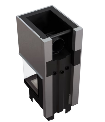 Bricosol Chimenea De Leña Kratki Nbc 500/500 8 Kw Ø 200 Puerta Elevable_3