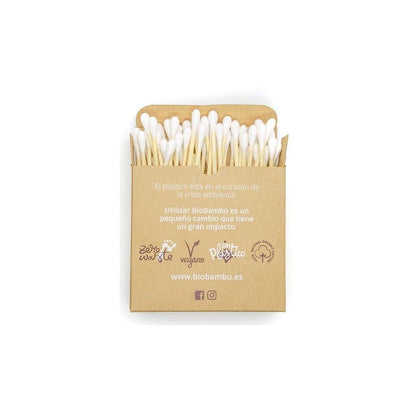 Bastoncillos oídos Bio Bambú 100 uds
