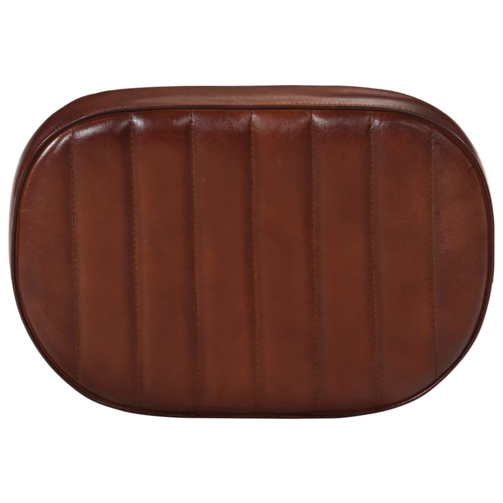 Taburetes De Bar 2 Uds Marrón Oscuro 40x29,5x53 Cm_4