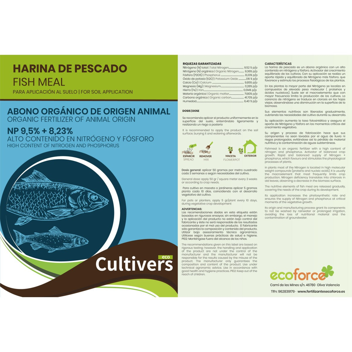 Harina De Pescado Cultivers 5 Kg_3