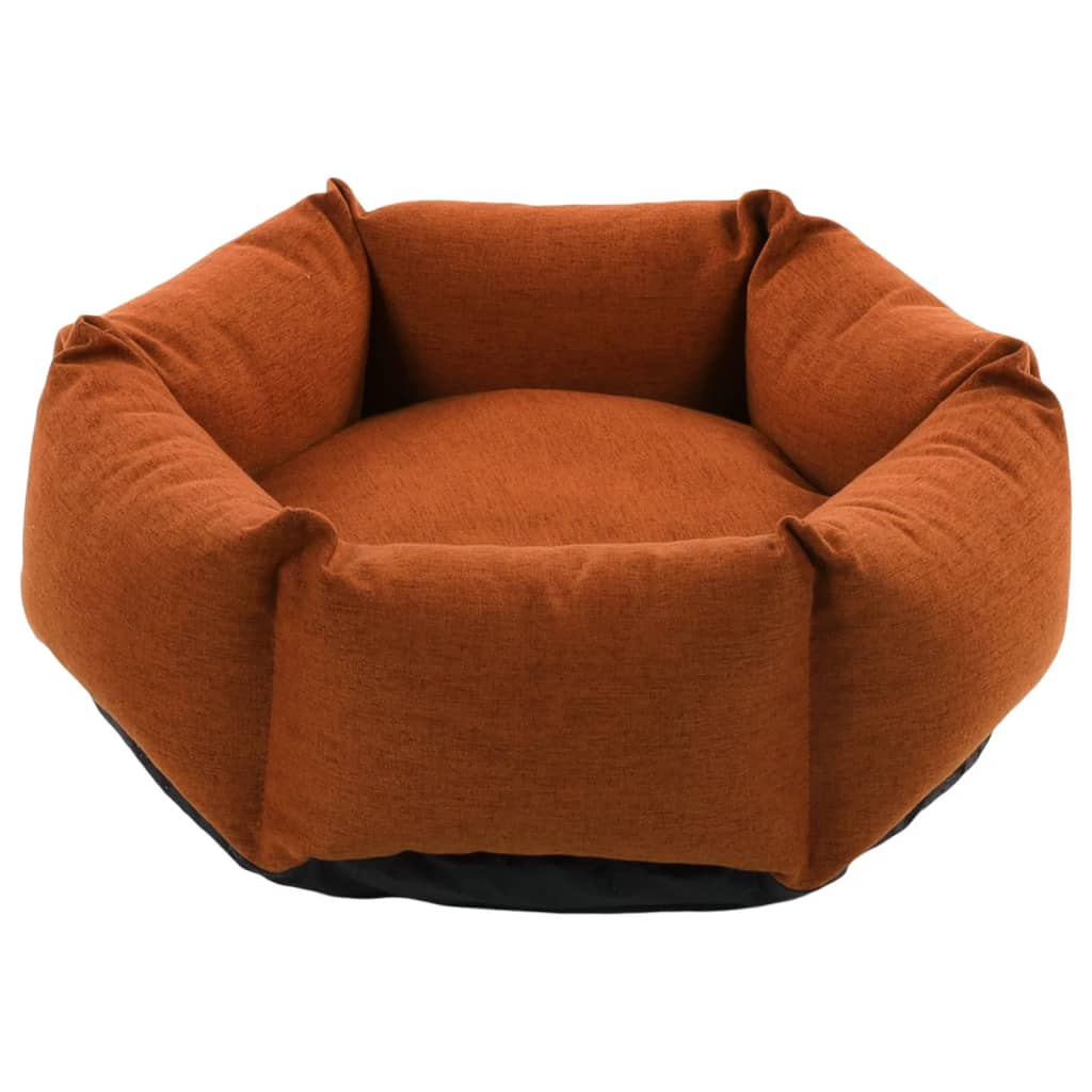 Flamingo Cama Perros Con Cremallera Ziva Hexagonal Terracota 60x20 Cm / Vetonek_3