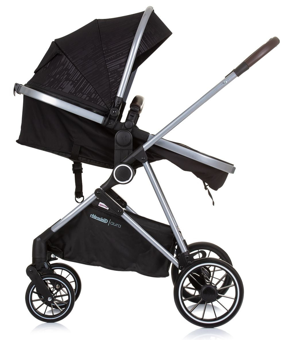 Carrito De Bebé Duo Convertible Aura Hasta 22 Kg Macadamia_3