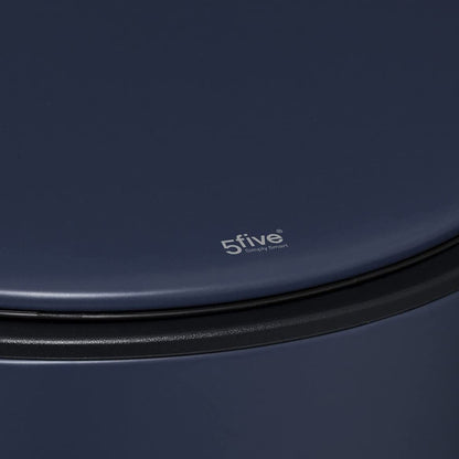 Papelera Metálica 30 L Azul Delta_3