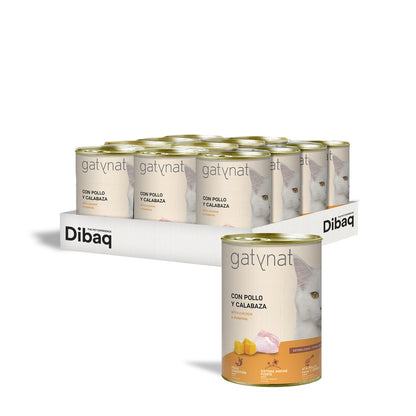 Gatynat Pollo Y Calabaza, 400g X 12 Latas_0