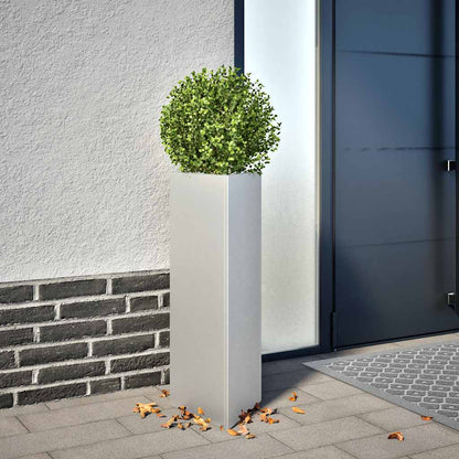 Jardineras Triangulares 2 Uds Acero Galvanizado 30x26x75 Cm_1