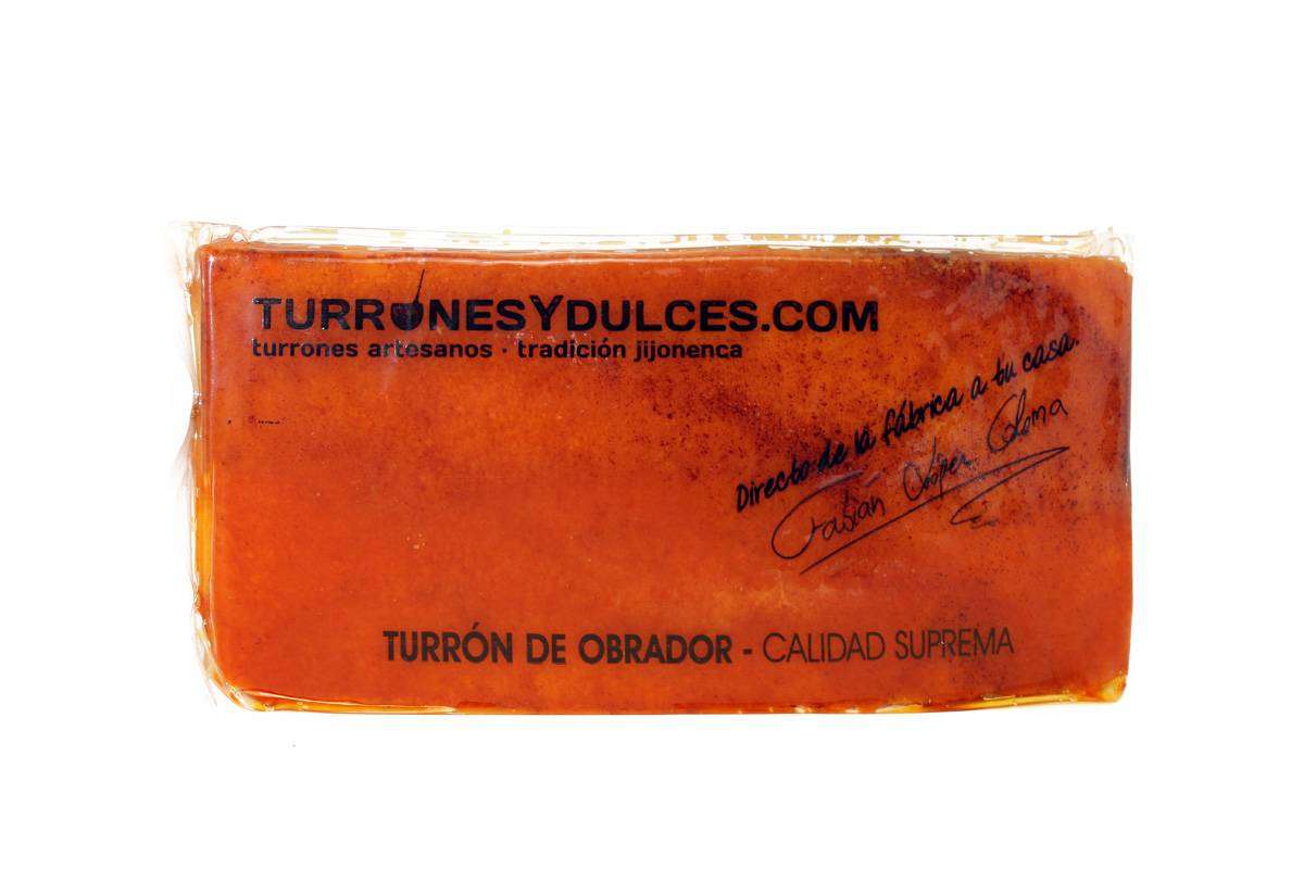 Turrón Yema Tostada Artesano 500 Grs._0