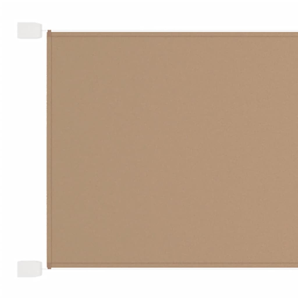 Vidaxl Toldo Vertical Tela Oxford Gris Taupé 200x360 Cm_0