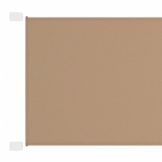 Vidaxl Toldo Vertical Tela Oxford Gris Taupé 60x1200 Cm_0