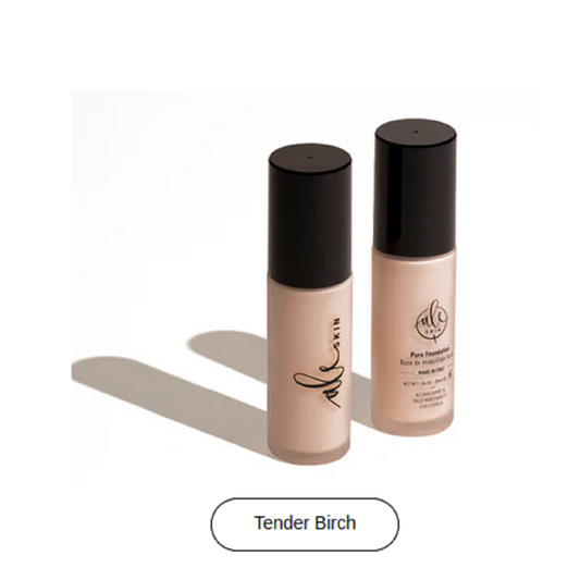 Base De Maquillaje Todo Tipo De Pieles. 100% Natural Y Vegana. Beige Medio Para Pieles Claras (tender Birch)_0