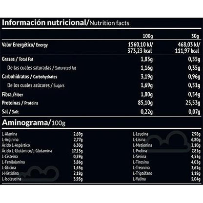 Paleobull Valquiria Aislado de proteína de leche sabor Chocolate  Valquiria Chocolate Paleobull 750g