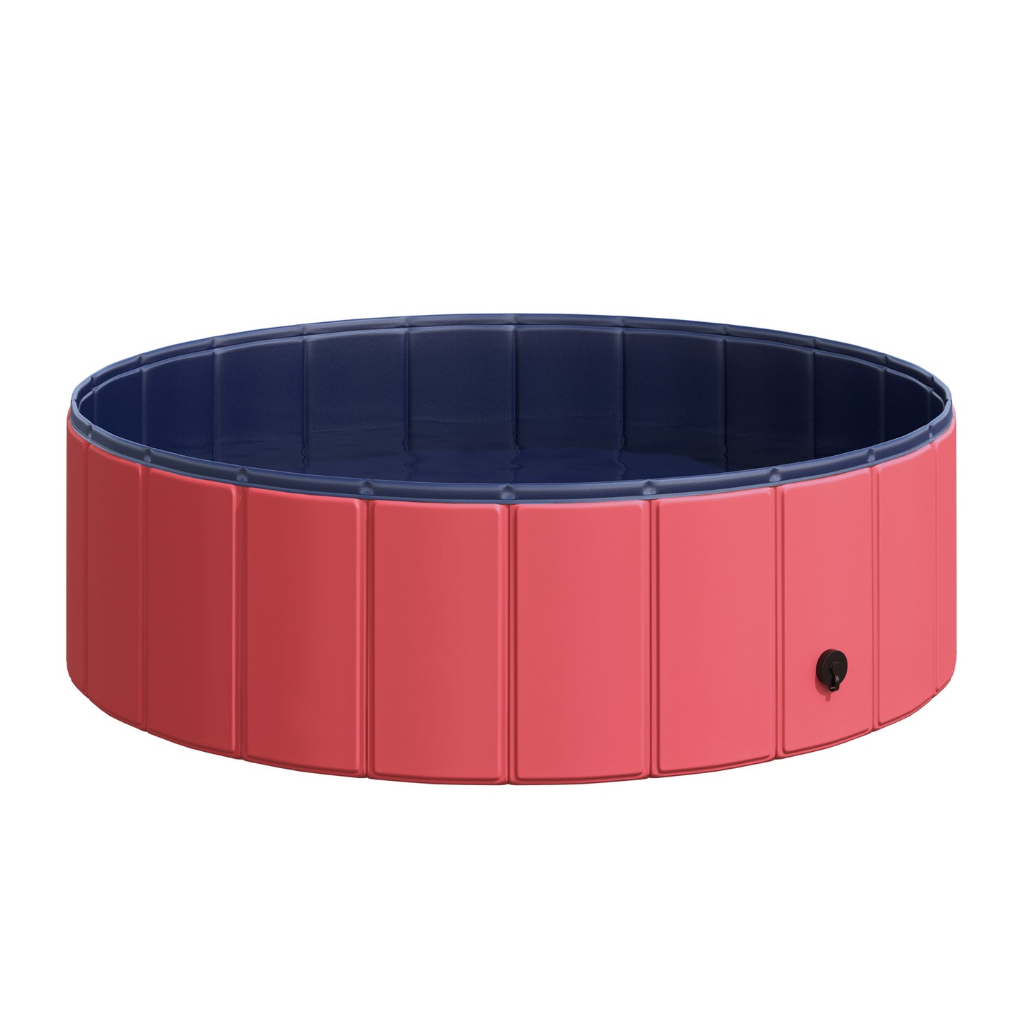 Pawhut Bañera Piscina Plegable De Mascota Baño Portátil Animal Perro Ø100cm_1