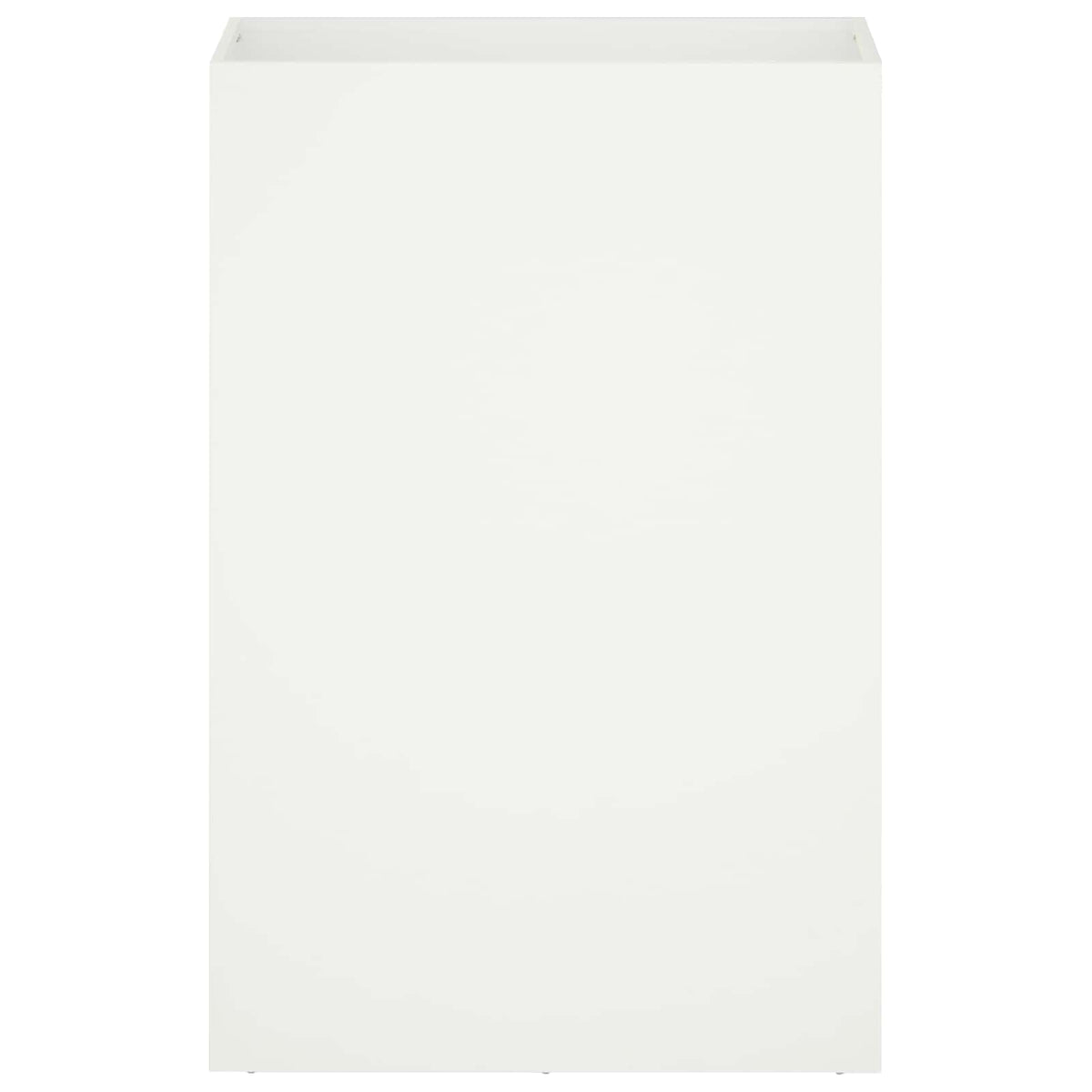 Macetero De Jardín Blanco 50 X 40 X 75 Cm_2