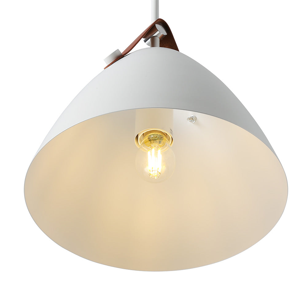Lámpara Colgante Cole, Blanco, E27_3