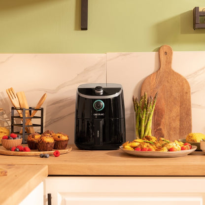 Freidora Sin Aceite De 2 L De Aire Caliente Cecofry Compact 2000. 900 W, Dietética, Manual Y Compacta, Tecnología Perfectcook, Termostato, Temperatu_3