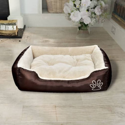 Vidaxl Cama Para Perro Con Cojín Acolchado Talla L_1