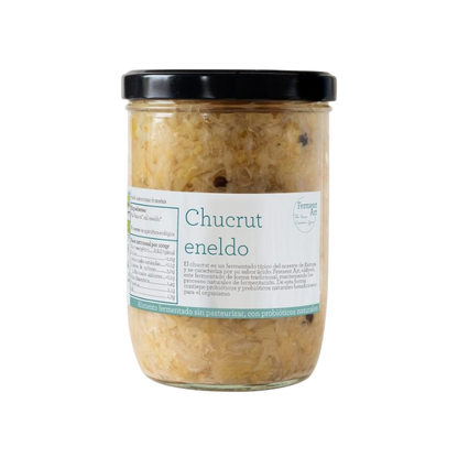 Chucrut De Eneldo Eco Sin Pasteurizar Ferment Art 750 Gr_0