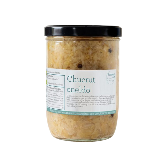 Chucrut De Eneldo Eco Sin Pasteurizar Ferment Art 750 Gr_0