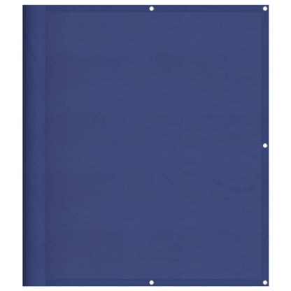 Vidaxl Pantalla De Balcón 100% Poliéster Oxford Azul 120x800 Cm_0