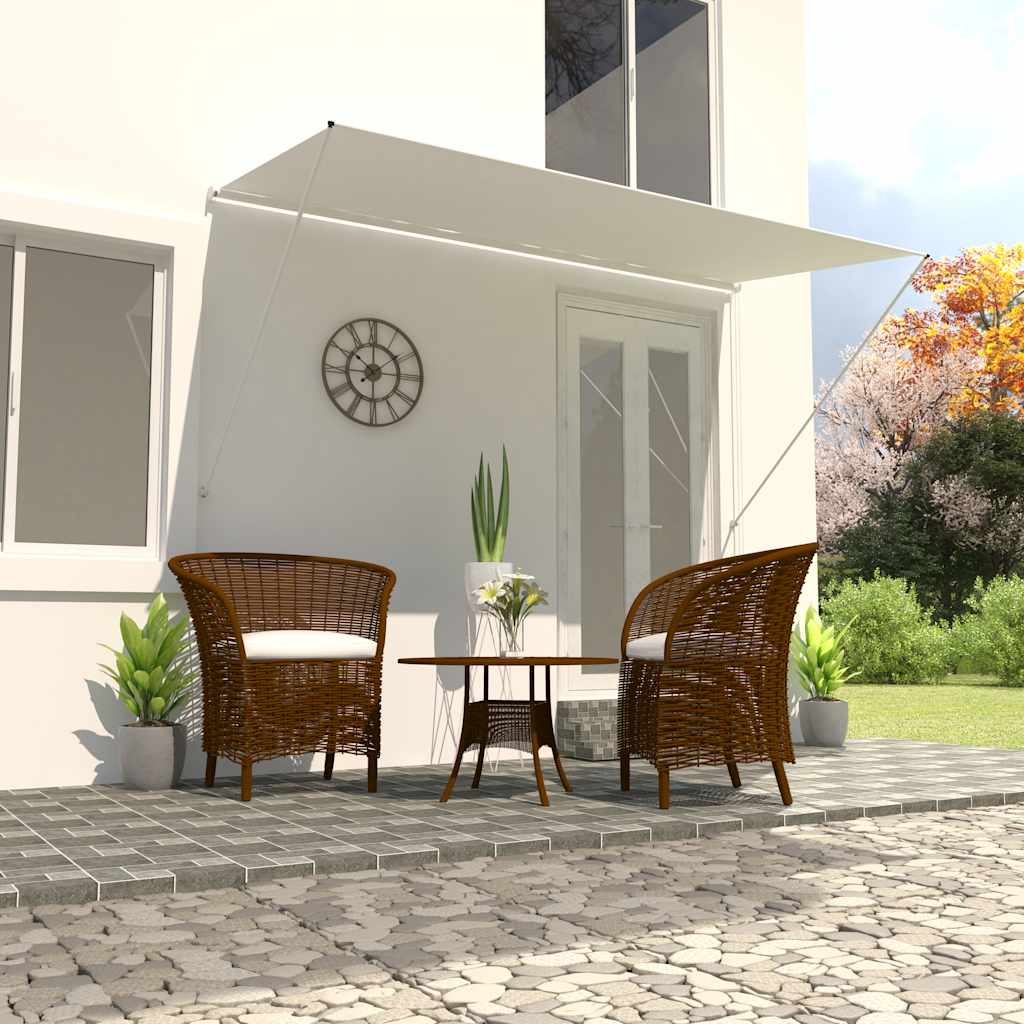 Toldo Retráctil 350x150 Cm Crema_1