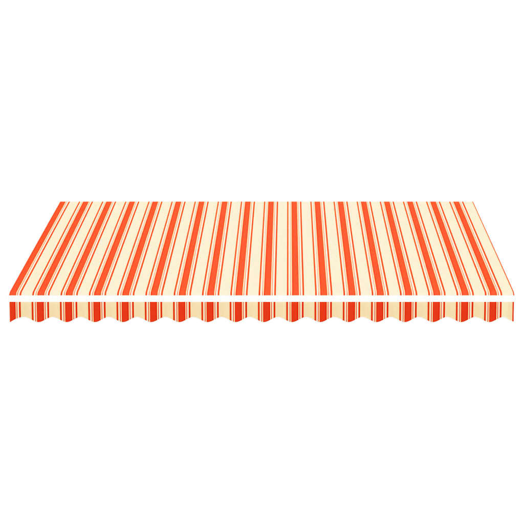 Tela De Repuesto Para Toldo Amarillo Y Naranja 3,5x2,5 M Poliéster_2