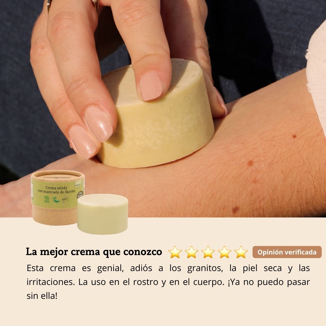Crema Sólida Con Macerado De Llantén_2