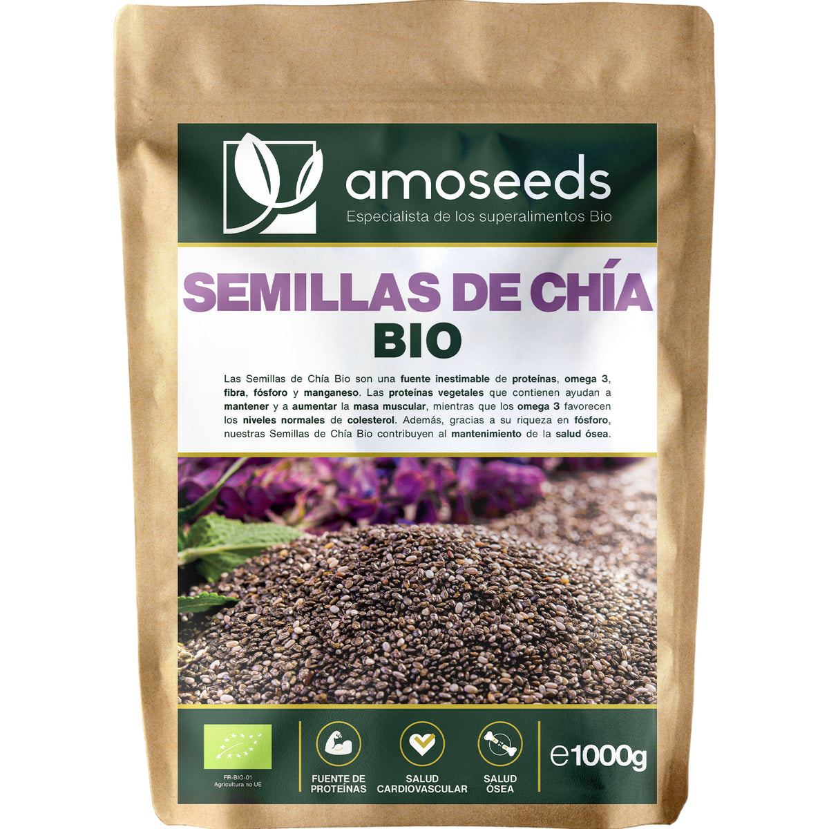 Semillas De Chía Bio 1kg_0