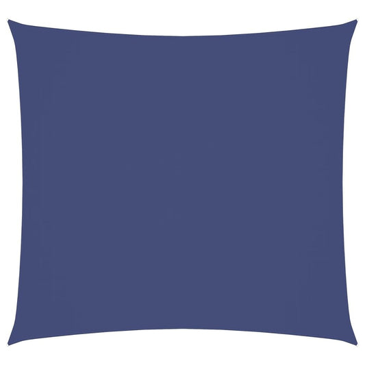 Vidaxl Toldo De Vela Cuadrado De Tela Oxford Azul 3x3 M_0