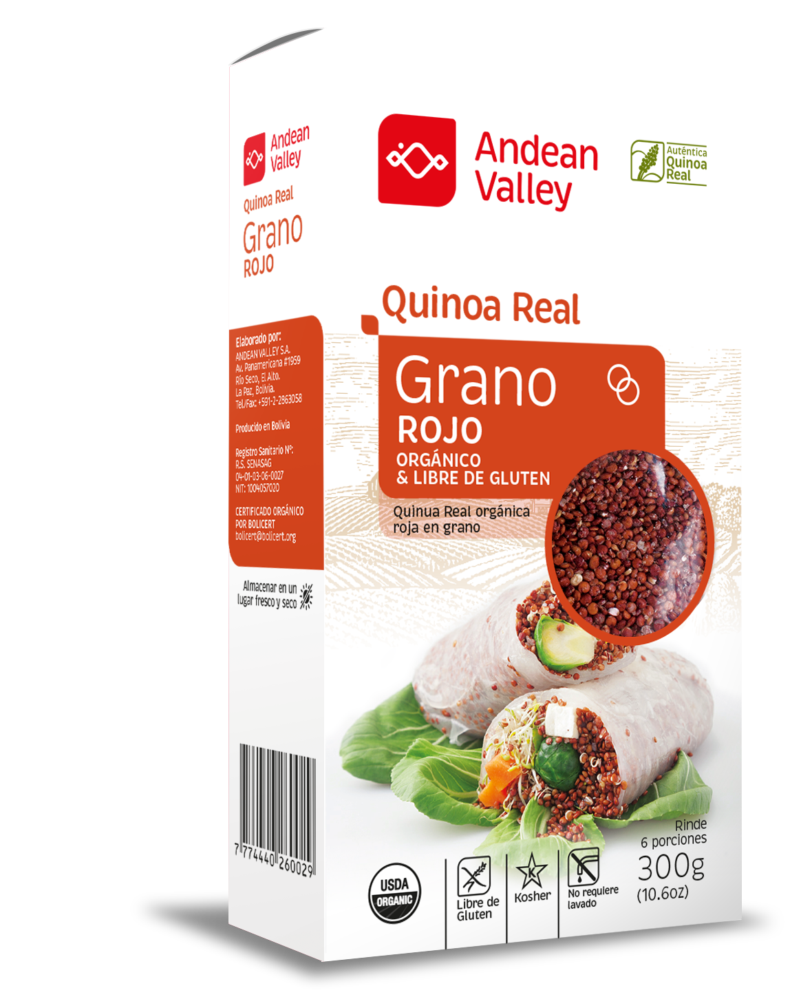 Grano De Quinua Real Roja Orgánica_0