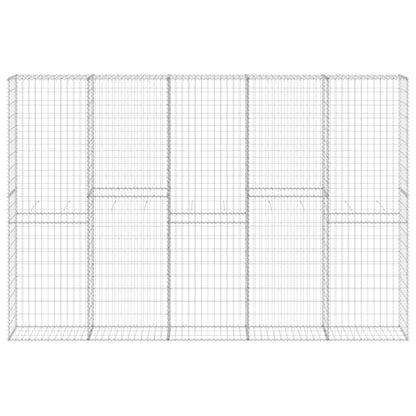 Muro De Gaviones Con Cubiertas Acero Galvanizado 300x30x200 Cm / Vetonek_3