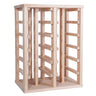 Well Home - Botellero En Madera De Pino Con 24 Estantes Sin Barnizar