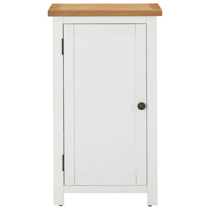 Aparador De Madera De Roble Maciza 45x32x85 Cm_2