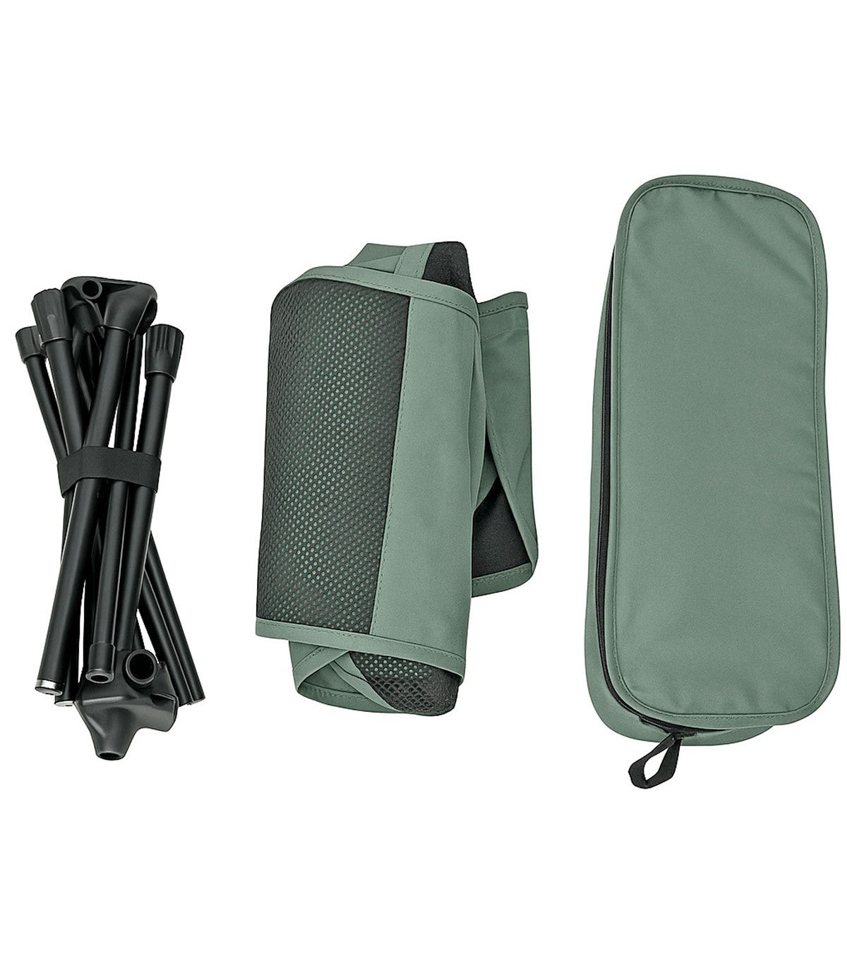 Silla Ultraligera Respaldo Alto Desmontable Gris_1