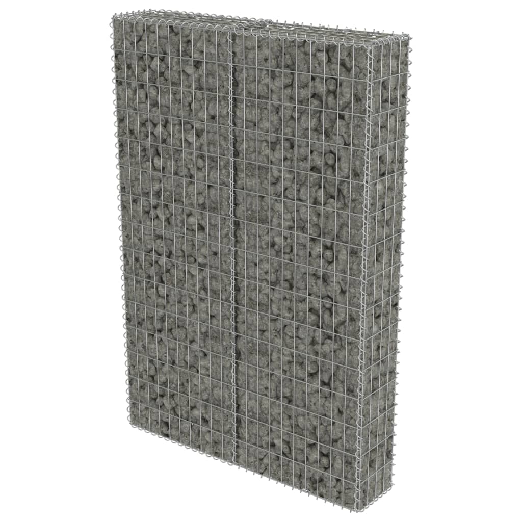Muro De Gaviones Con Cubiertas Acero Galvanizado 100x20x150 Cm / Vetonek_0