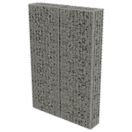 Muro De Gaviones Con Cubiertas Acero Galvanizado 100x20x150 Cm / Vetonek_0