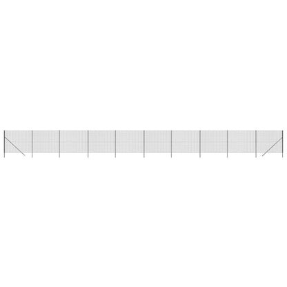 Cerca De Alambre De Acero Galvanizado Gris Antracita 1,6x25 M / Vetonek_1