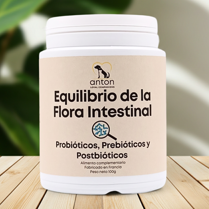 Suplemento natural para la digestión y microbiota de perros y gatos – Equilibrio de la Flora Intestinal 100 g_5