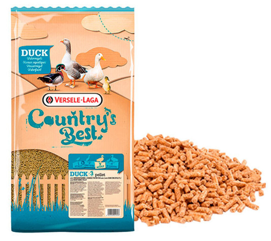 Comida Para Patos - Pellet Duck 3 - Alimentación Completa Para Gansos, Cisnes Y Patos - 20 Kg_0