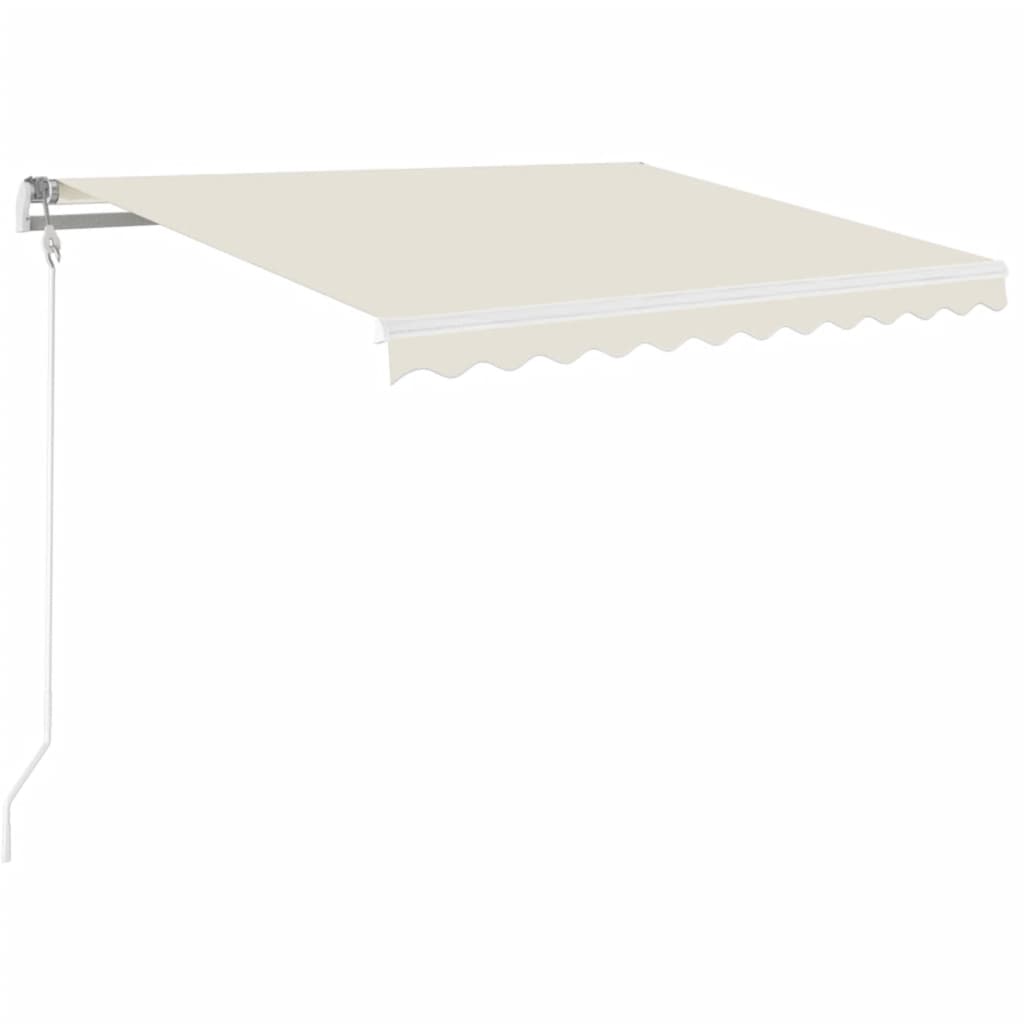 Toldo Retráctil Manual Crema 350x250 Cm_0