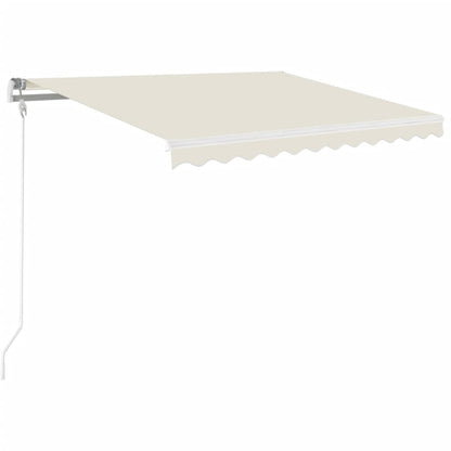 Toldo Retráctil Manual Crema 350x250 Cm_0