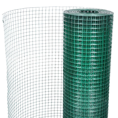 Alambrada Gallinero Galvanizada Recubrimiento Pvc Verde 25x1 M / Vetonek_1