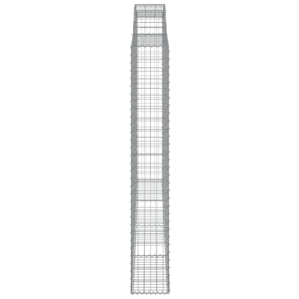 Cestas De Gaviones 2 Uds Forma De Arco Hierro 300x30x200/220 Cm_4
