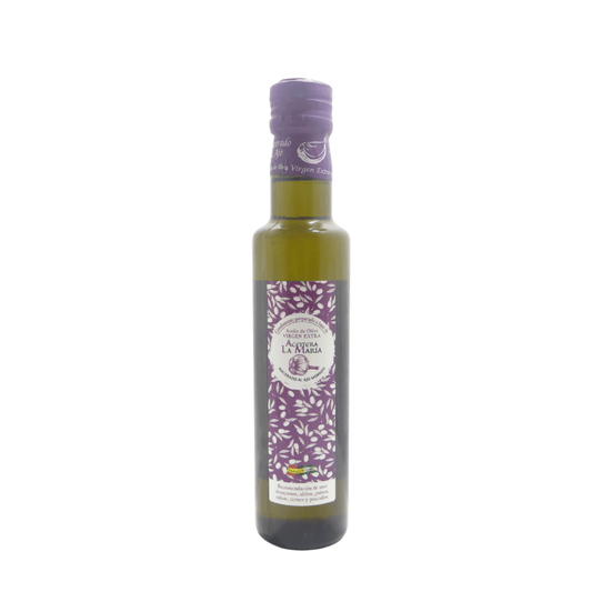 Aceite De Oliva Virgen Extra Macerado Al Ajo Morado 25 Cl Cristal_0