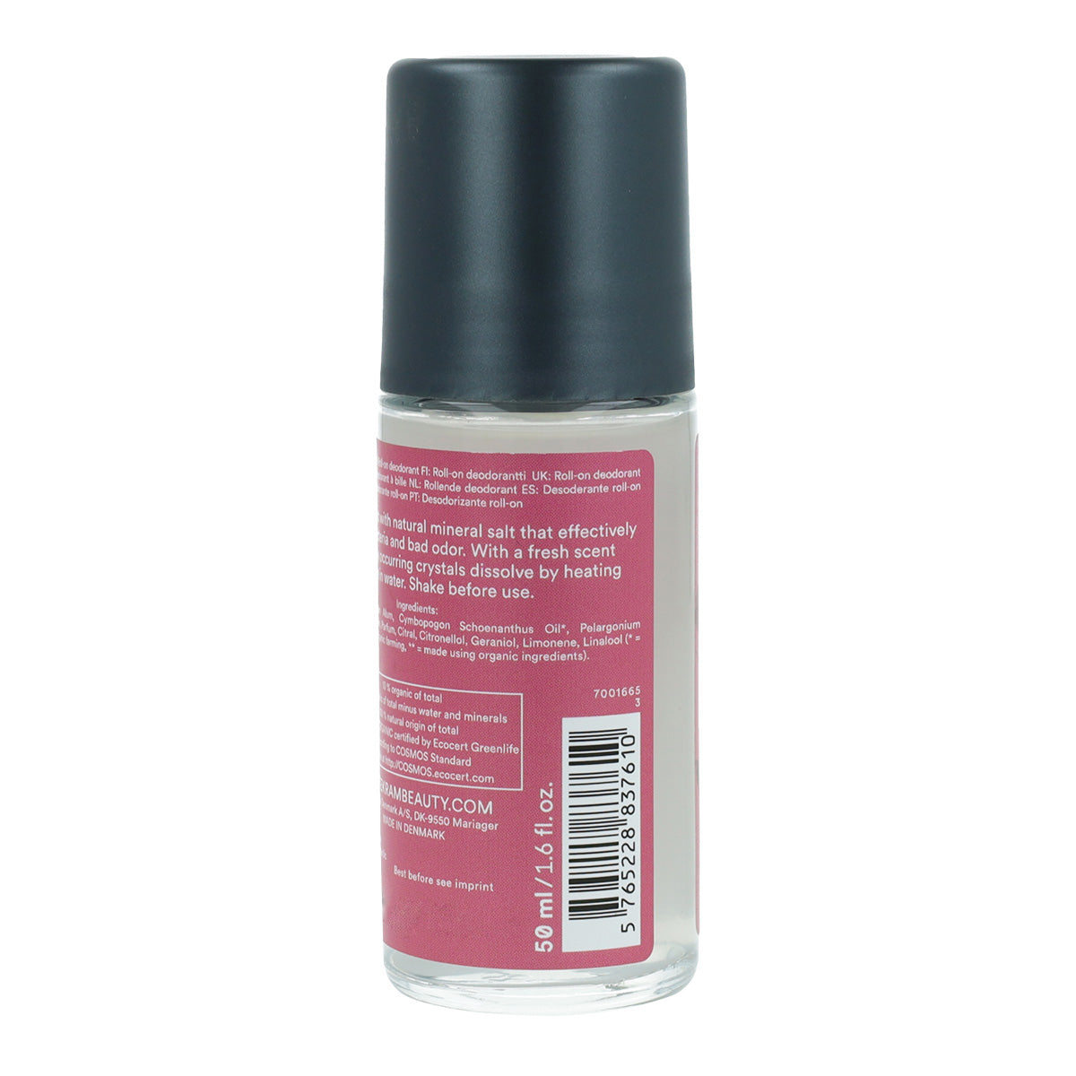 Desodorante Roll-On Rosas Urtekram 50 ml