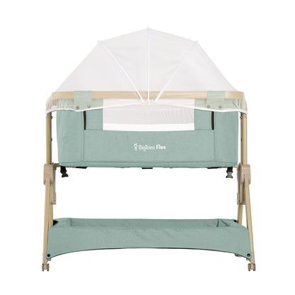 Minicuna De Colecho Plegable Bigtoes Flex Green Mineral_4